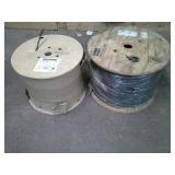 2 new spools of communications wire