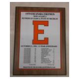 1979 Escanaba Eskimos football plaque