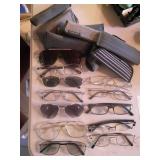 glasses and cases