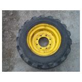 10-16.5 skid steer tire and rim