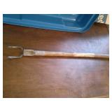antique laundry fork