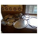 plated silver trays