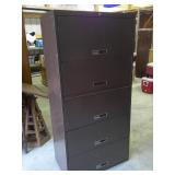heavy built horizontal file cabinet