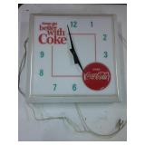 Vtg Coke clock