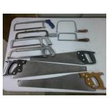 saws, hack saws, coping saw