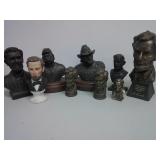 Lincoln and other busts