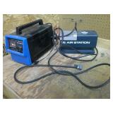 battery charger & air pump