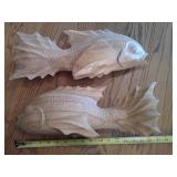 wood carved fish