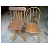 two childs chairs