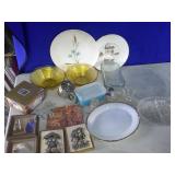 Fire King, Pyrex casserole dishes, more