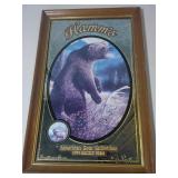 Hamms Beer mirror, 1993 Grizzly Bear