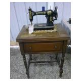Franklin sewing machine and cabinet