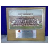 1981 Eskimo football team plaque (State Champs)