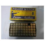 Peters 38 Spcl box and brass