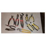 pliers and snips