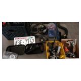 crate, plate, misc parts