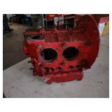 VW motor block, various engine parts
