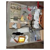 engine lift plates, air chucks, tools