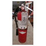 charged fire extinguisher
