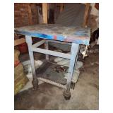 steel shop cart