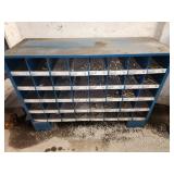 bolt bin and contents