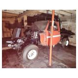 square body Chevy mud racer parts truck