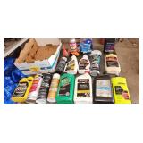partial oils, cleaners, lubricants, ATF