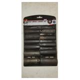 deep well Impact MM socket set, 1/2" drive