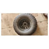 15" tire on 5 hole rim