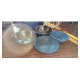 SS and plastic large bowls