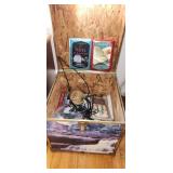 decorative box and contents