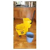 mop bucket and bucket