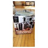 3 pc stock pot set