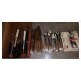 utensils, knives