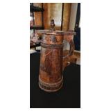 wooden beer stein