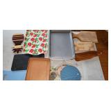 trays, cutting boards