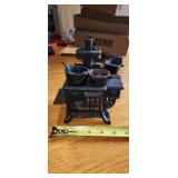 Queen cast iron stove and accessories