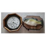 whimsical clock and billy bass