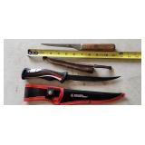 Dexter & Gander Mt filet knives