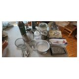Stanley thermoses, mixer, shredders, misc