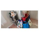 Santa and Christmas decor