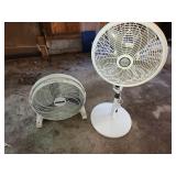 two working fans