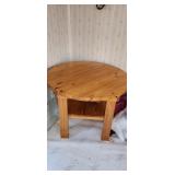 wooden table