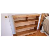 wooden book shelf