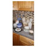 canisters, utensils, bowls