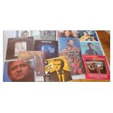 Johnny Cash and other country LPs