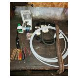 tools, belts, tubing