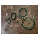 four electrical cords
