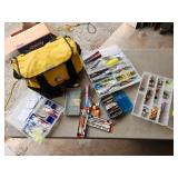 Bass Pro Shops bag and tackle