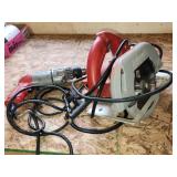Milwaukee circ saw and driver